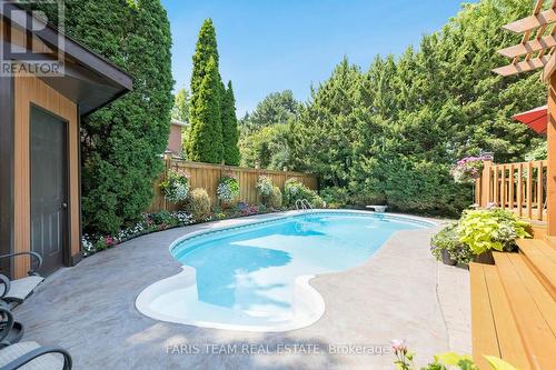 12 Lincoln Place, Markham, ON - Outdoor With In Ground Pool With Deck Patio Veranda With Backyard