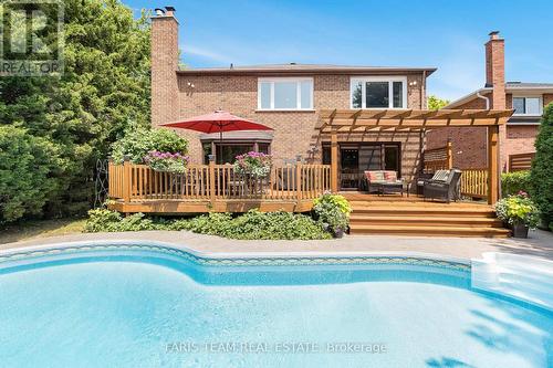 12 Lincoln Place, Markham, ON - Outdoor With In Ground Pool With Deck Patio Veranda