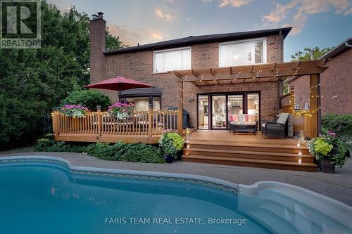 12 Lincoln Place, Markham, ON - Outdoor With In Ground Pool With Deck Patio Veranda