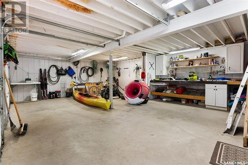 307A Currie Avenue, Round Lake, SK - Indoor Photo Showing Garage