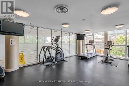 309 - 225 Webb Drive, Mississauga, ON - Indoor Photo Showing Gym Room