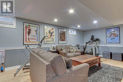 Large Bright Family Room - 100 Midale Crescent, London, ON - Indoor Photo Showing Basement