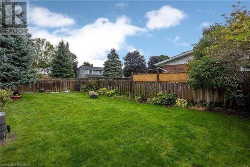 593 4Th Street A W, Owen Sound, ON - Outdoor With Backyard