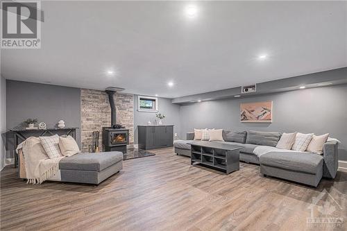 Lower level media room - 6548 Carp Road, Ottawa, ON - Indoor Photo Showing Basement