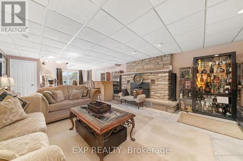 794 Old Hwy 2, Quinte West, ON - Indoor Photo Showing Living Room With Fireplace