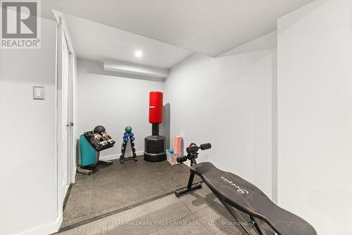 42 Hanna Drive, Clarington (Bowmanville), ON - Indoor Photo Showing Gym Room