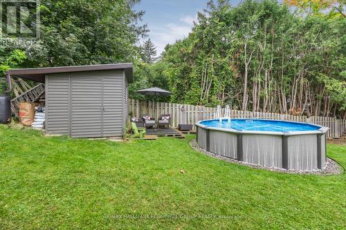 408 Simcoe Street, Newmarket (Central Newmarket), ON - Outdoor With Above Ground Pool With Backyard