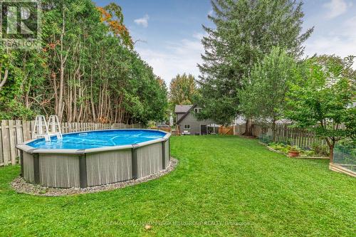 408 Simcoe Street, Newmarket (Central Newmarket), ON - Outdoor With Above Ground Pool With Backyard