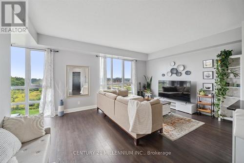 310 - 65 Yorkland Boulevard, Brampton (Goreway Drive Corridor), ON - Indoor Photo Showing Living Room