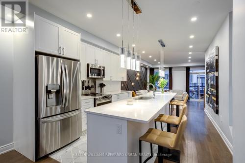 1639 Blanefield Road, Mississauga (Mineola), ON - Indoor Photo Showing Kitchen With Stainless Steel Kitchen With Upgraded Kitchen