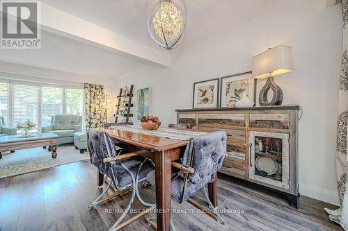 5123 Cherryhill Crescent, Burlington (Appleby), ON - Indoor Photo Showing Dining Room With Fireplace