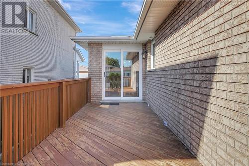 6 Santa Maria Drive, Cambridge, ON - Outdoor With Deck Patio Veranda With Exterior