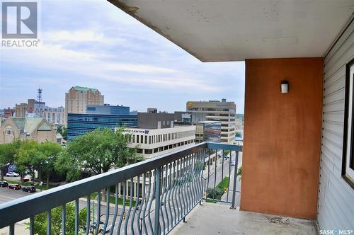 901 405 5Th Avenue N, Saskatoon, SK - Outdoor With Balcony With Exterior