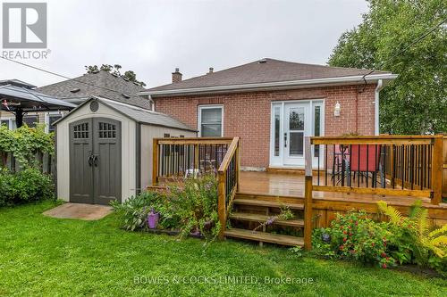 666 Lillian Street, Peterborough (Monaghan), ON - Outdoor With Deck Patio Veranda