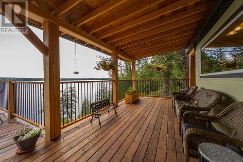 51795 Guest Road, Cluculz Lake, BC - Outdoor With Deck Patio Veranda With Exterior