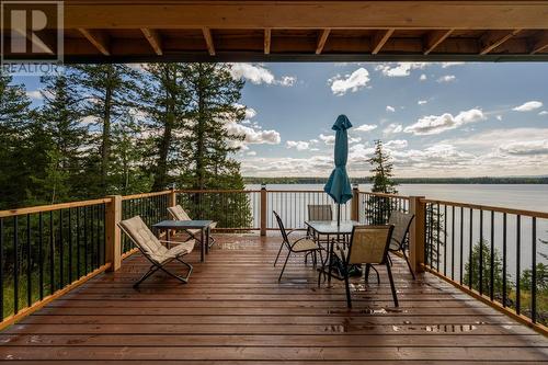 51795 Guest Road, Cluculz Lake, BC - Outdoor With Body Of Water With Deck Patio Veranda With Exterior