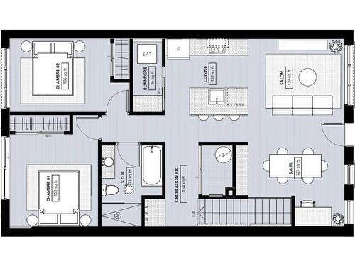 Plan (croquis) - C-Av. Egan, Montréal (Le Sud-Ouest), QC - Other