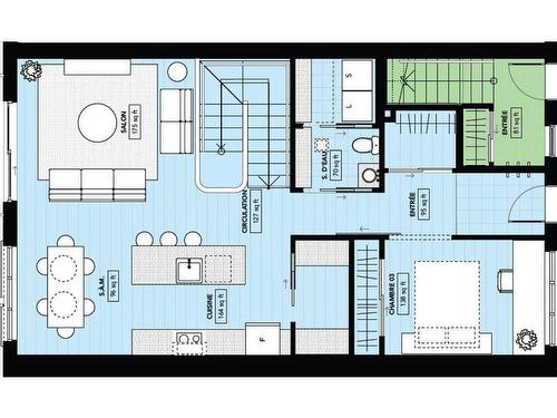 Plan (croquis) - B-Av. Egan, Montréal (Le Sud-Ouest), QC - Other