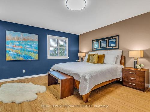 81 Denvale Rd, Toronto, ON - Indoor Photo Showing Bedroom