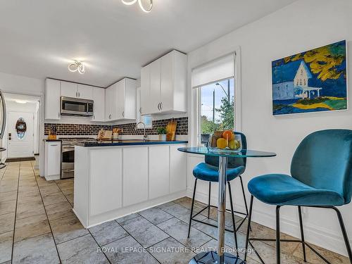 81 Denvale Rd, Toronto, ON - Indoor Photo Showing Kitchen