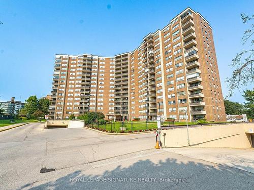 319-551 The West Mall, Toronto, ON - Outdoor With Balcony With Facade