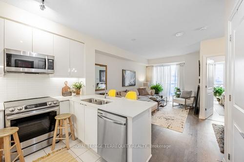 719-50 Thomas Riley Rd, Toronto, ON - Indoor Photo Showing Kitchen With Double Sink With Upgraded Kitchen