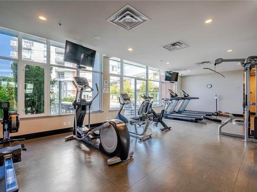 306-60 Saghalie Rd, Victoria, BC - Indoor Photo Showing Gym Room