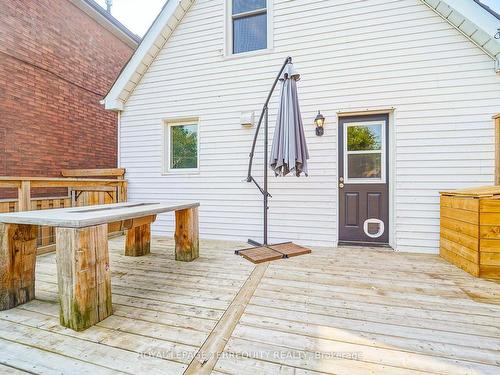 1243 Cannon St E, Hamilton, ON - Outdoor With Deck Patio Veranda With Exterior