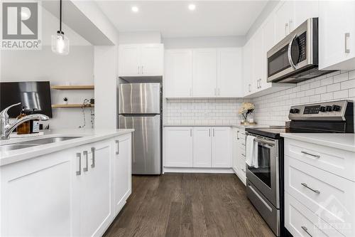 97 Ballinora Lane, Ottawa, ON - Indoor Photo Showing Kitchen With Stainless Steel Kitchen With Upgraded Kitchen