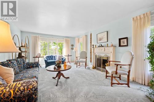 780 Hall Road, Hamilton, ON - Indoor Photo Showing Living Room With Fireplace