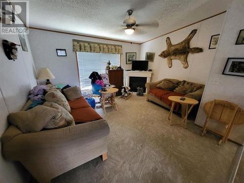 519 Hodgson Road, Williams Lake, BC - Indoor Photo Showing Living Room With Fireplace