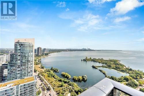 3407 - 20 Shore Breeze Drive, Toronto (Mimico), ON - Outdoor With Body Of Water With Balcony With View