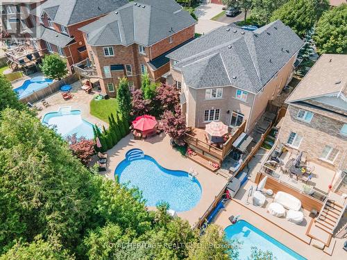 74 Rockland Crescent, Whitby (Brooklin), ON - Outdoor With In Ground Pool With View