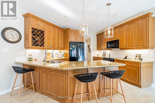 74 Rockland Crescent, Whitby (Brooklin), ON - Indoor Photo Showing Kitchen With Double Sink