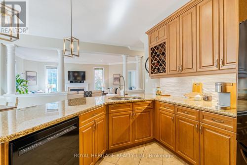 74 Rockland Crescent, Whitby (Brooklin), ON - Indoor Photo Showing Kitchen With Double Sink