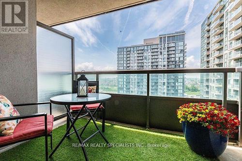 1703 - 335 Rathburn Road W, Mississauga (City Centre), ON - Outdoor With Balcony With Exterior