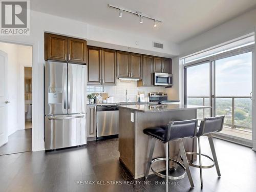 Lph05 - 1215 Bayly Street, Pickering, ON - Indoor Photo Showing Kitchen With Stainless Steel Kitchen With Upgraded Kitchen