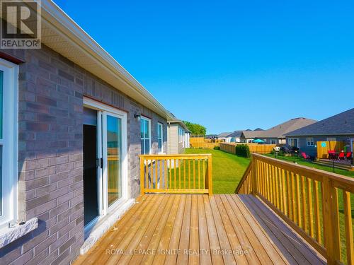 16 Braeburn Street, Brighton, ON - Outdoor With Deck Patio Veranda With Exterior