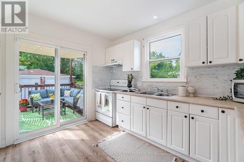 344 East 12Th Street, Hamilton (Hill Park), ON - Indoor Photo Showing Kitchen With Double Sink