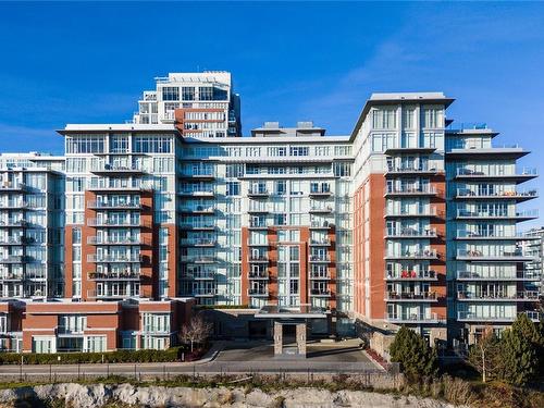 310-100 Saghalie Rd, Victoria, BC - Outdoor With Balcony With Facade