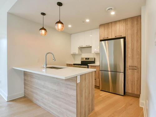 Cuisine - 205-130 Ch. Bates, Mont-Royal, QC - Indoor Photo Showing Kitchen With Double Sink