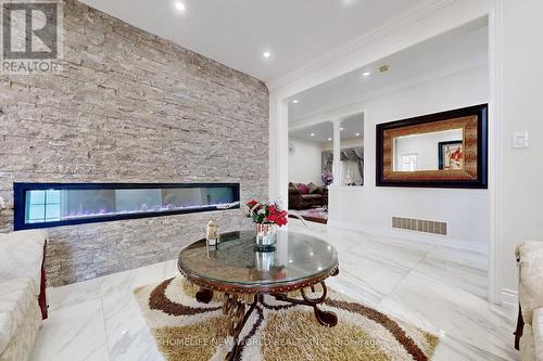 5117 Dubonet Drive, Mississauga (Churchill Meadows), ON - Indoor With Fireplace