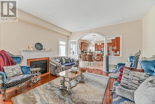 170 The Queensway, Barrie, ON - Indoor Photo Showing Living Room With Fireplace