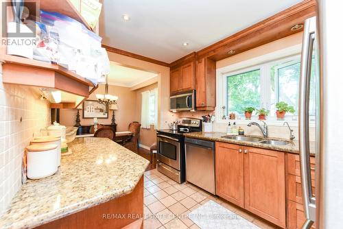 1363 Sheldon Avenue, Oakville (Bronte West), ON - Indoor Photo Showing Kitchen With Double Sink