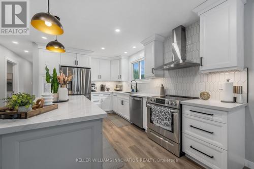 15 Miller Crescent, Norfolk, ON - Indoor Photo Showing Kitchen With Stainless Steel Kitchen With Upgraded Kitchen