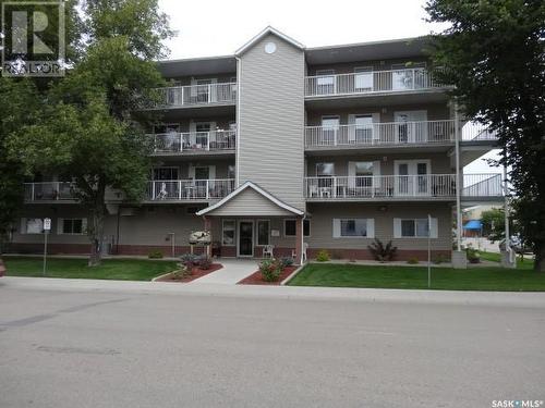 306 2006 7Th Street, Rosthern, SK - Outdoor With Balcony With Facade