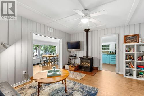 108 Oak Lake Road, Quinte West, ON - Indoor Photo Showing Living Room With Fireplace