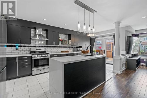 84 Bathgate Crescent, Clarington (Courtice), ON - Indoor Photo Showing Kitchen With Upgraded Kitchen