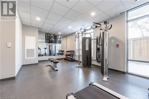 399 Queen St S Street Unit# 102, Kitchener, ON - Indoor Photo Showing Gym Room