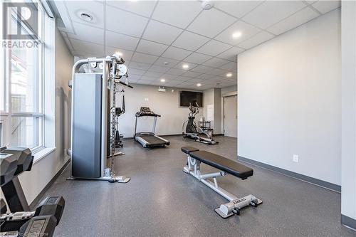 399 Queen St S Street Unit# 102, Kitchener, ON - Indoor Photo Showing Gym Room